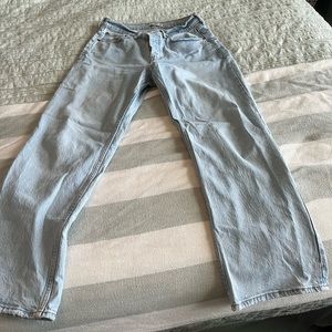 90s baggy low rise jean